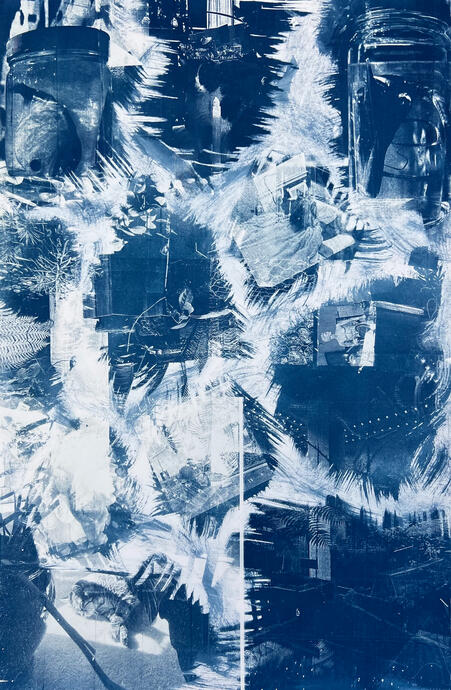 Thinking About... - Cyanotype - 2022